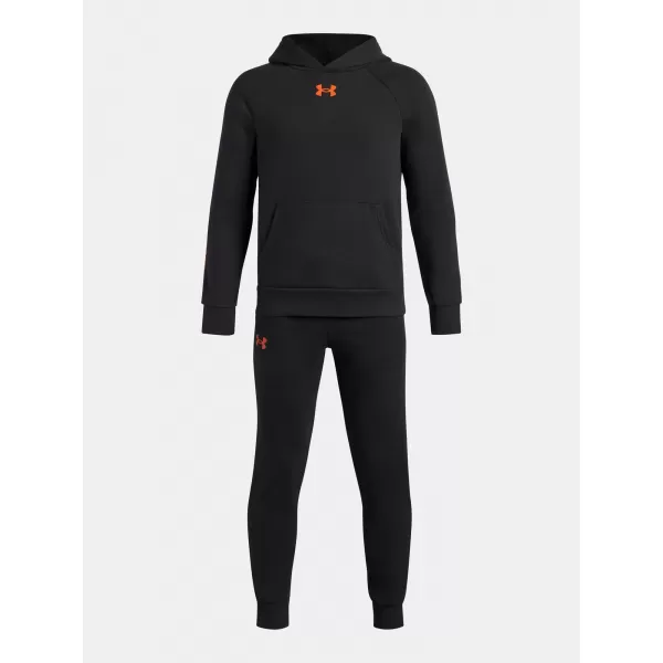  Fantovski komplet UNDER ARMOUR UA RIVAL FLEECE SUIT 1379802-003 ČRNA 