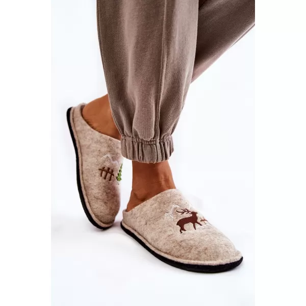  Ženski natikači BIG STAR KK276016 BEŽ Big Star Shoes 