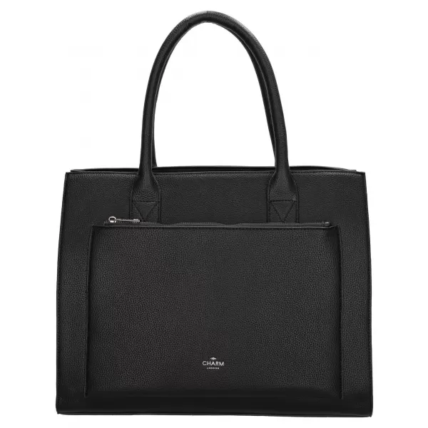  Torba CHARM LONDON Sample W00399 ČRNA 