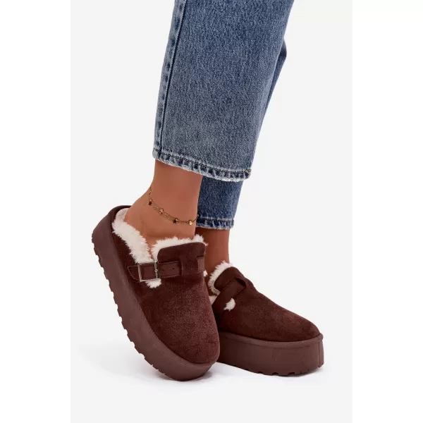  Ženski snežaki BOTO JESSINA 40605 MARRON 