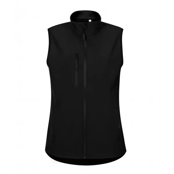  Ženski softshell telovnik ALTISPORT NoPrint NP/ALW965 ČRNA 