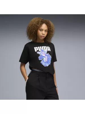 Ženska majica s kratkimi rokavi PUMA GRAPHICS RELAXED TEE BETTER 691908_01 ČRNA PUMA