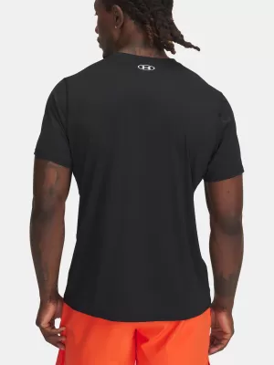 Moška majica s kratkimi rokavi UNDER ARMOUR HEATGEAR FITTED SS 6000939-001 ČRNA