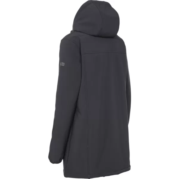  Ženski softshell plašč TRESPASS KRISTEN ČRNA 