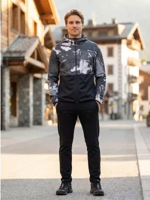 Moška vrhunska softshell jakna ALTISPORT VOJ/ALM125JACK01 MASKA/ČRN