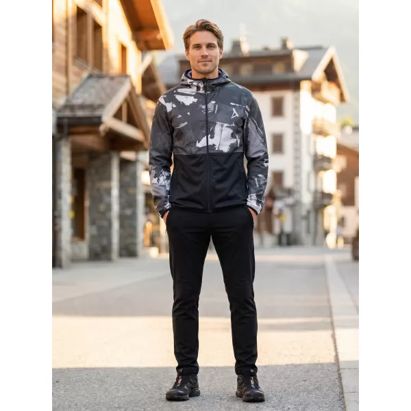  Moška vrhunska softshell jakna ALTISPORT VOJ/ALM125JACK01 MASKA/ČRN 