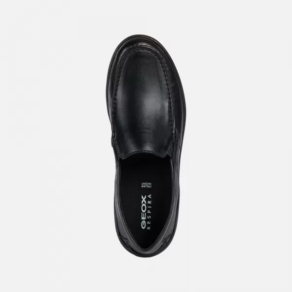  Moški mokasini GEOX LEITAN G002548 ČRNA 