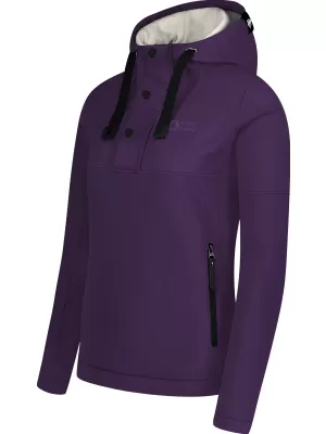 Ženska softshell jakna NORDBLANC SHOAL NBSSL8341 VIJOLIČNA