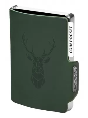 Denarnica MONDRAGHI Silhouette Modern Deer ZELENA