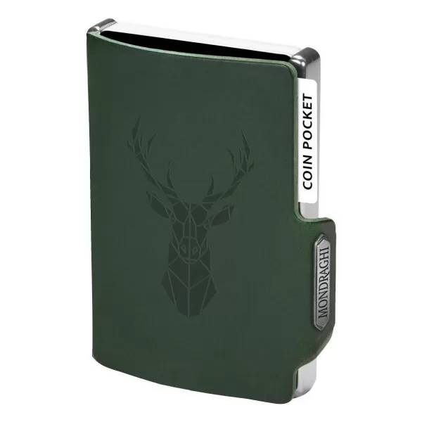  Denarnica MONDRAGHI Silhouette Modern Deer ZELENA 