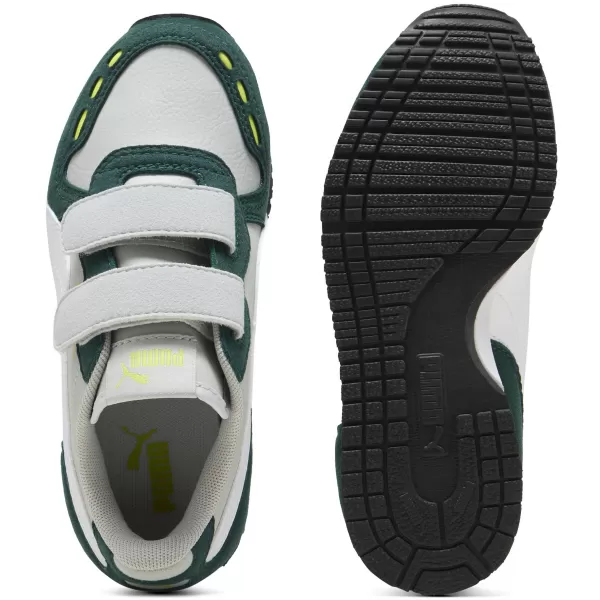  Otroški čevlji PUMA CABANA RACER SL 20 V PS 383730-19 SVETLO SIVA/BELA/TEMNO MIRTA 
