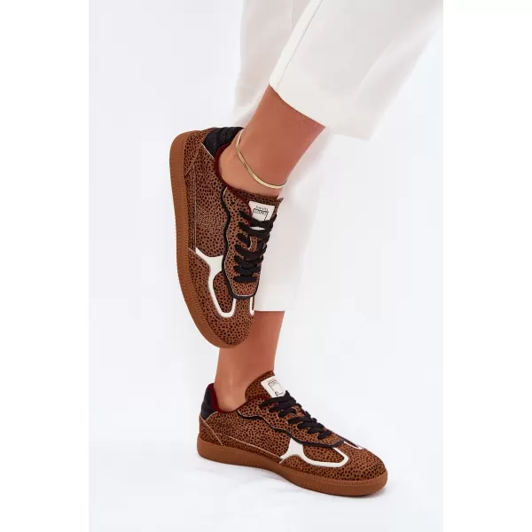  Ženske superge LOPEZ JUST DARE SS2D4016 BROWN/BEIGE Daniel Lopez Just Dare 