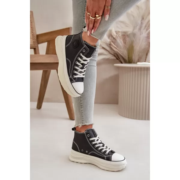  Ženske superge BIG STAR OO274068 BLACK Big Star Shoes 