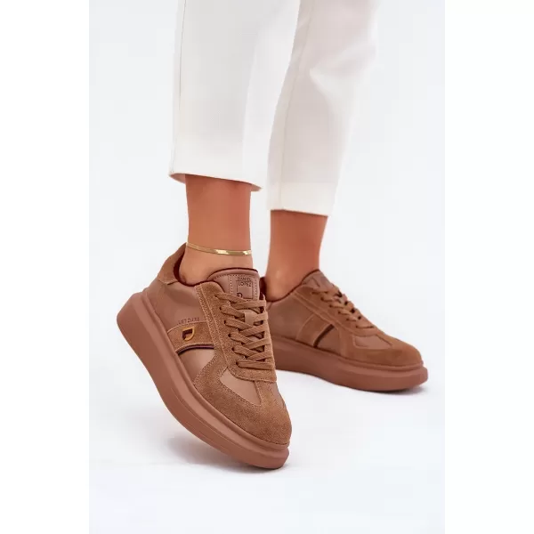  Ženske superge LOPEZ JUST DARE SS2D4005 BROWN/BEIGE Daniel Lopez Just Dare 