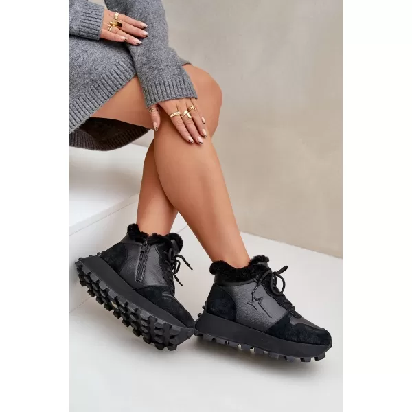  Ženski čevlji BIG STAR OO274A329 BLACK Big Star Shoes 