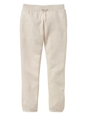 Otroške trenirke GAP LOGO SWEATPANTS 699662-14 OVSENA KAŠA HEATHER