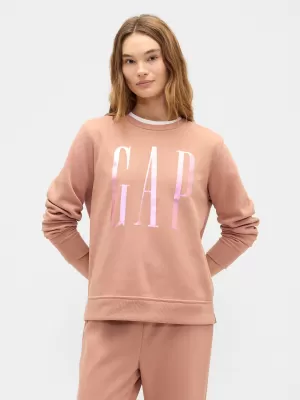 Ženski pulover GAP CREW SWEATSHIRT 800444-11 MOCHA MOUSSE