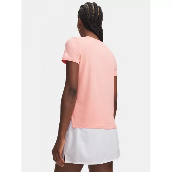  Ženska majica s kratkimi rokavi UNDER ARMOUR UA VANISH SS 6010870-603 ROZA 