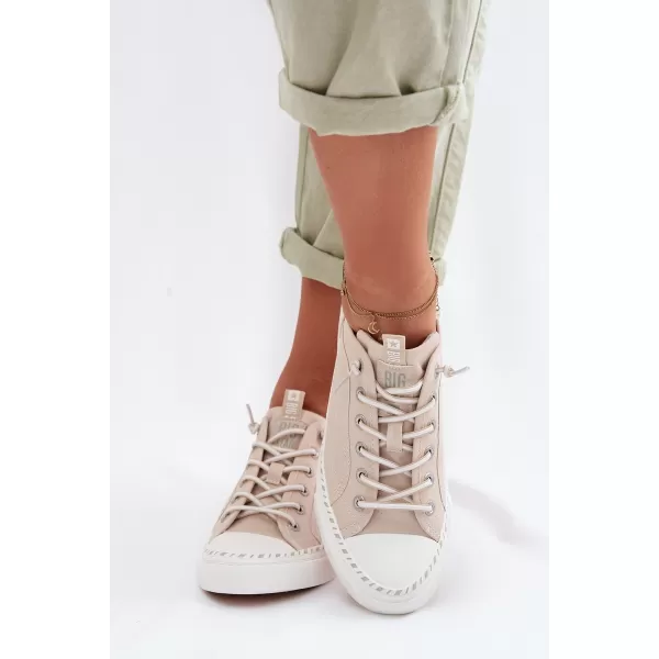  Ženske superge BIG STAR TT274387 BEIGE Big Star Shoes 