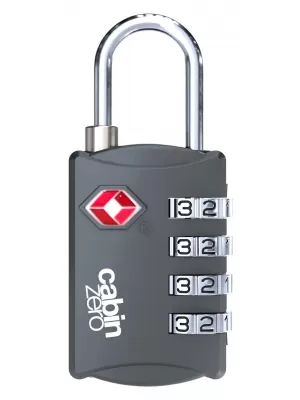 Zaklepanje CABINZERO TSA Travel Lock ORIGINAL SIVA