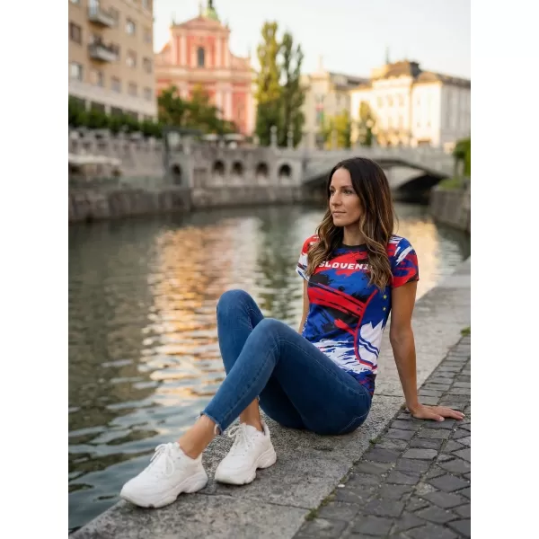  Ženska vrhunska majica s kratkimi rokavi ALTISPORT VOJ/ALW036SI/TR01 PROGE 