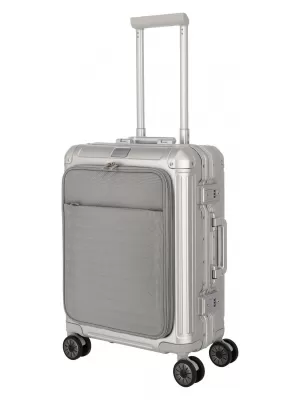 Kovček TRAVELITE Next 2.0 S Front pocket SREBRO
