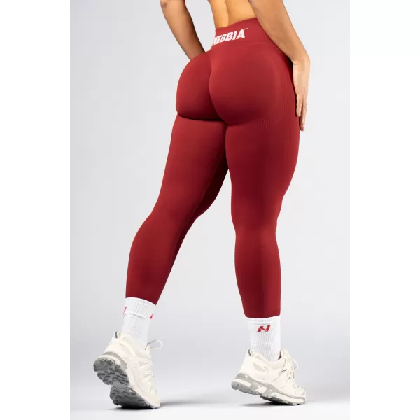  Push-up pajkice z visokim pasom POWER 888 RDEČA Nebbia 