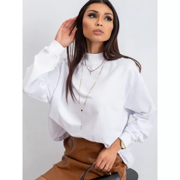  Ženski pulover BASIC FEEL GOOD RV-BL-5185.94P BELA 