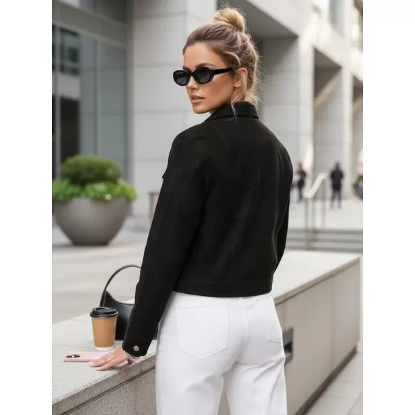  Ženska jakna DSTREET TY5668 ČRNA 