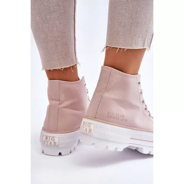  Ženske superge BIG STAR LL274157 NUDE Big Star Shoes 