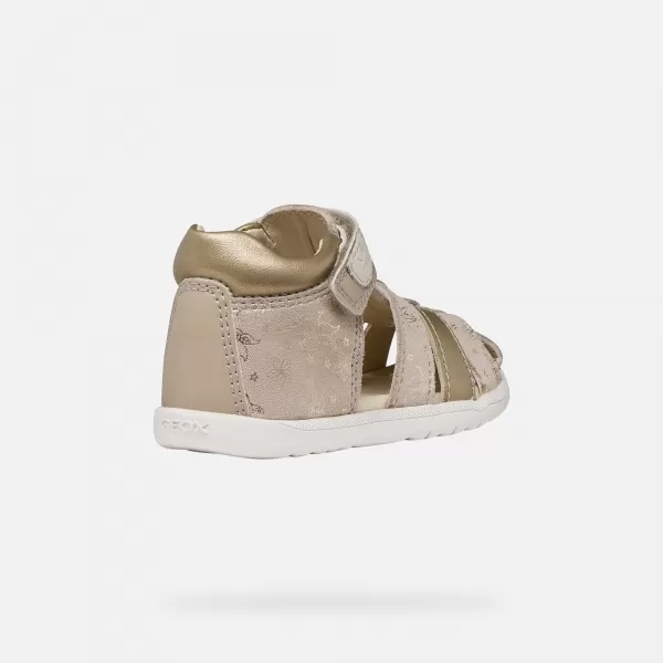  Prvi koraki deklet GEOX SANDAL MACCHIA B254WB007NFC8560 BEŽ 