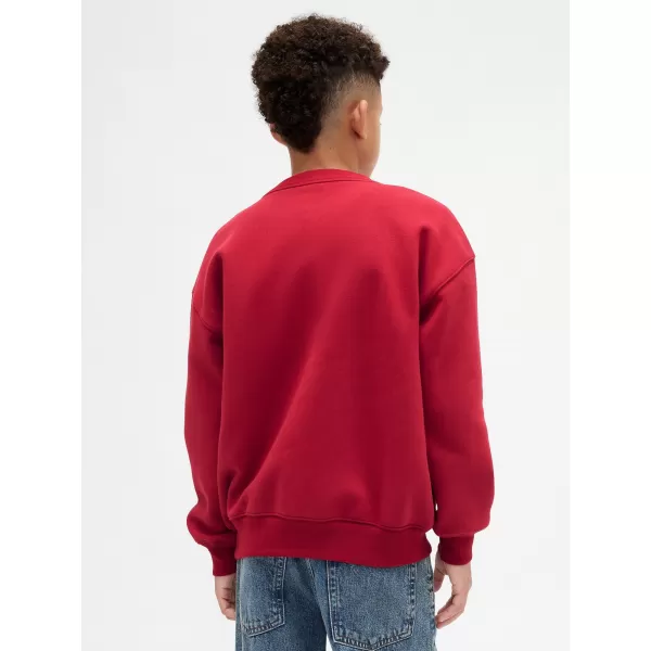  Otroški pulover GAP CREW RELAXED SWEATSHIRT 844233-01 SLED 