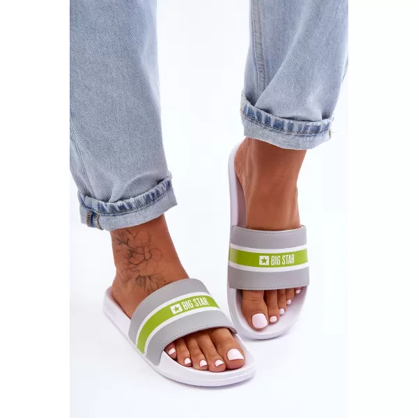  Ženski natikači BIG STAR JJ274647 GREY Big Star Shoes 