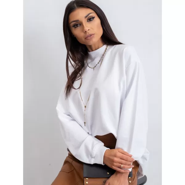  Ženski pulover BASIC FEEL GOOD RV-BL-5185.94P BELA 