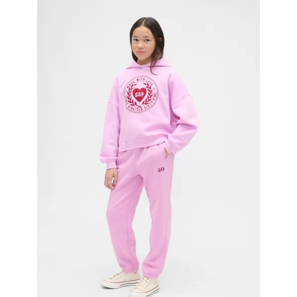  Otroške trenirke GAP LOGO SWEATPANTS 869542-00 SLADKORNO ROZA 