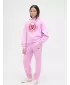 Otroške trenirke GAP LOGO SWEATPANTS 869542-00 SLADKORNO ROZA