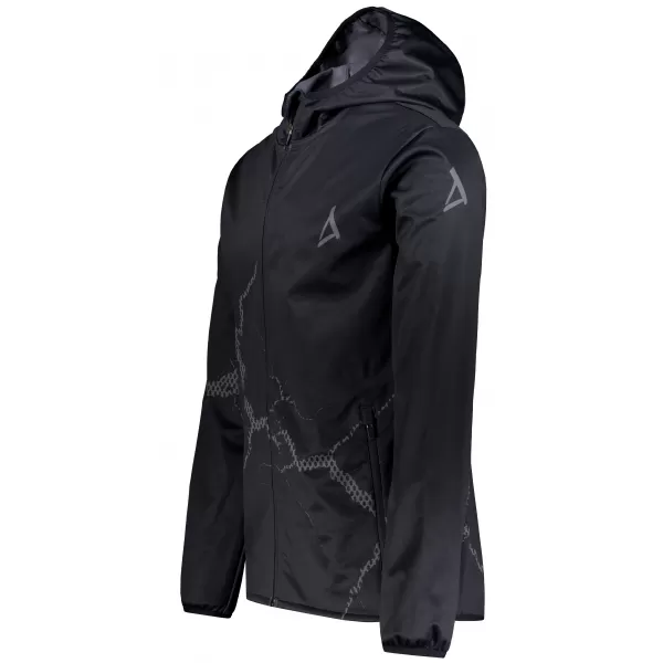  Moška vrhunska softshell jakna ALTISPORT VOJ/ALM129JACK01 ČRNO SIVA 