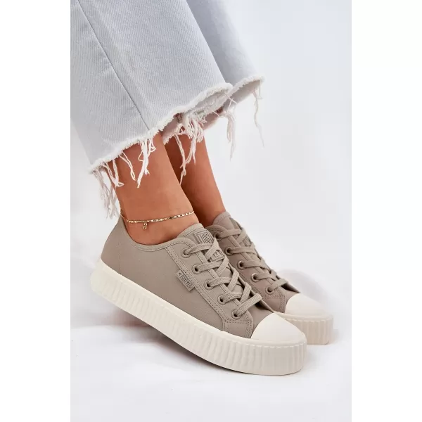  Ženske superge BIG STAR RR274779 GREY Big Star Shoes 