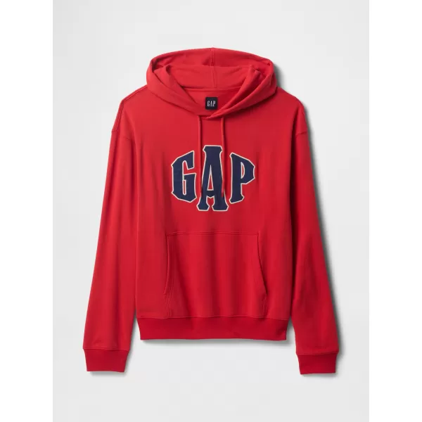  Moški pulover GAP LOGO PULLOVER HOODIE 744728-02 PARADIŽNIKOVA OMAKA 