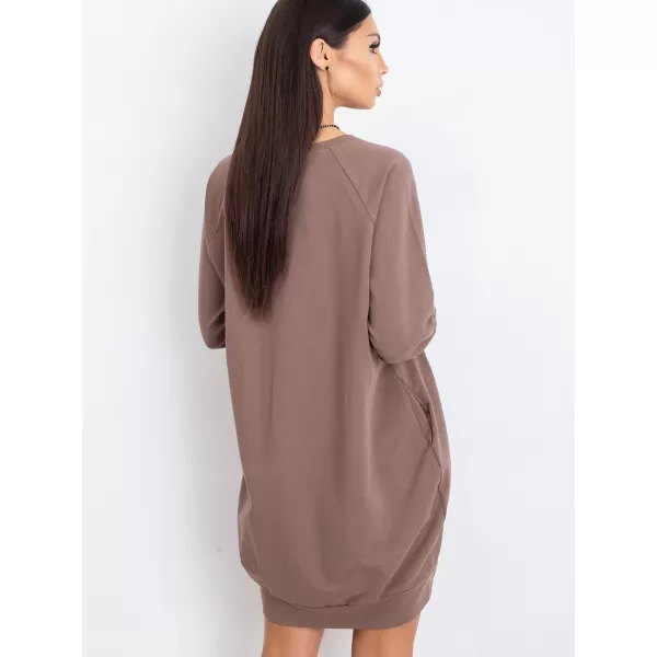  Obleka BASIC FEEL GOOD RV-TU-5184.93P RJAVA 