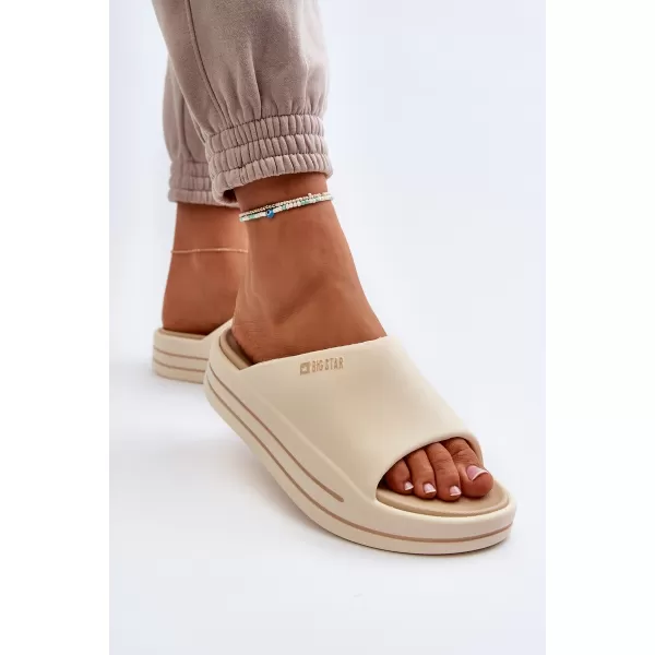  Ženski čevlji BIG STAR NN274A034 BEIGE Big Star Shoes 