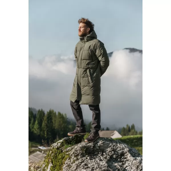  Moški zimski plašč NORDBLANC LOOM NBWJM8255 VOJAŠKO ZELENA 