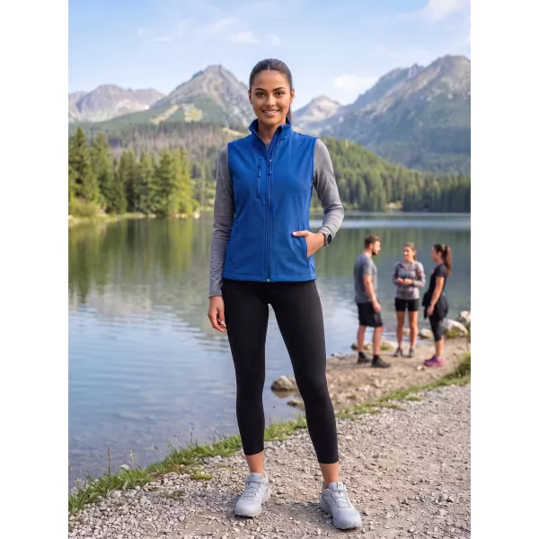  Ženski softshell telovnik ALTISPORT NoPrint NP/ALW965 KRALJEVSKO MODRA 