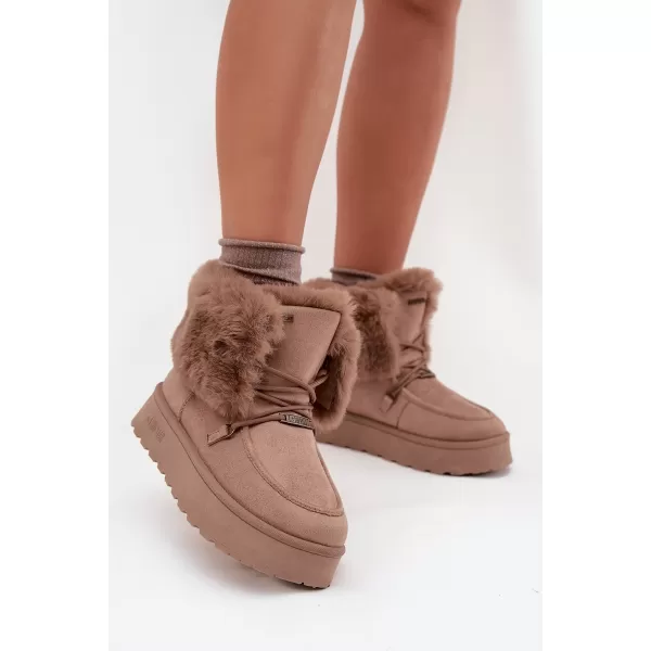 Ženski čevlji BIG STAR SS274114 BEIGE Big Star Shoes 