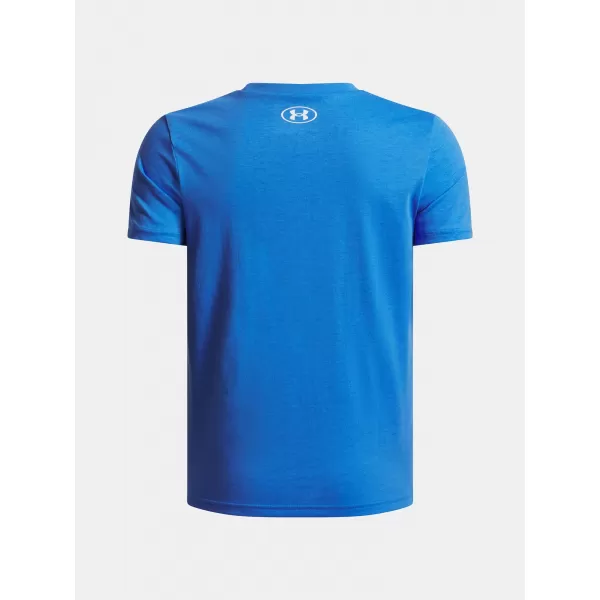  Fantovska majica s kratkimi rokavi UNDER ARMOUR UA B SPORTSTYLE LC SS 1389962-402 MODRA 