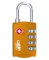 Zaklepanje CABINZERO TSA Travel Lock POMARANČNI HLAD