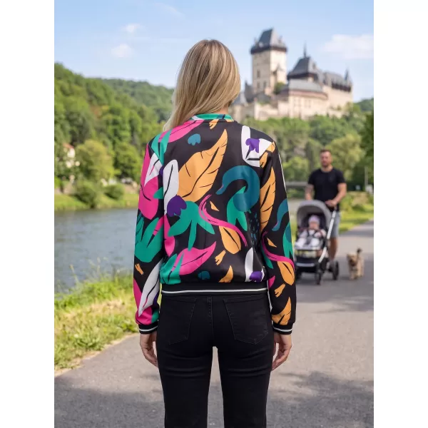  Ženska jakna ALTISPORT HADARIT ČRN VZOREC 