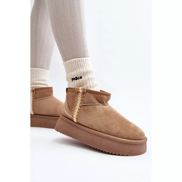  Ženski snežaki BOTO UDRA 29607 KAKI 