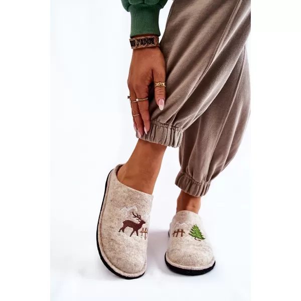  Ženski natikači BIG STAR KK276016 BEŽ Big Star Shoes 