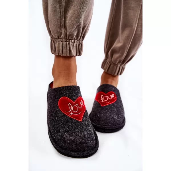  Ženski natikači BIG STAR KK276019 BLACK/RED Big Star Shoes 